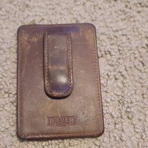Duluth Trading Co Leather Money Clip - Brown